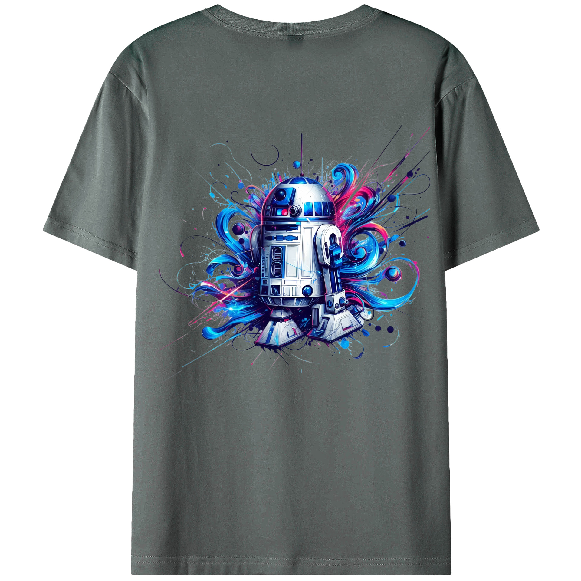 （画像用） スター・ウォーズ Star Wars 綿100％ メンズ半袖Tシャツ（バックプリント） 通気性